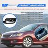 79542 Front Driver Side Interior Door Handle Compatible With 2003 2004 2005 2006 2007 Honda Accord,Black