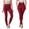 Womens Thick Warm Fleece Lined Leggings With Footed Design High Elasticity Plus Size 100-220lbs Solid Color Full-Length Tight