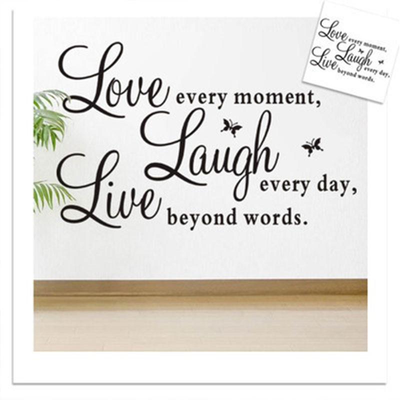 Premium Vinyl Home Room Decor Art Quote Wall Decal Stickers Bedroom Removable Mural