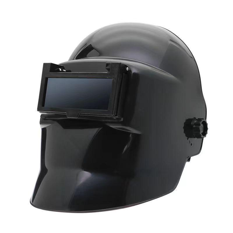 Auto-Darkening Full Face Electric Welding Mask with Anti-Burn Protection