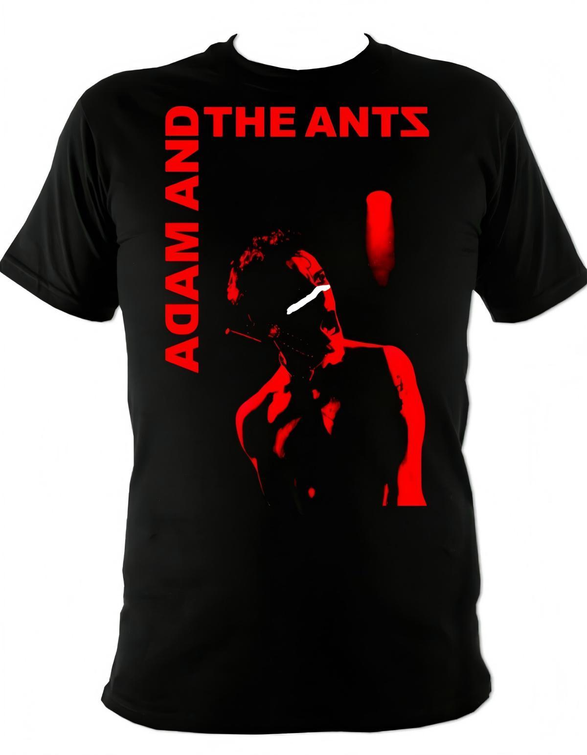 Adam and the Ants Red Portrait T-Shirt S чёрный