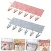 Portable Travel Clothes Hanger, Multi-Purpose Folding Clothes Clips, Hotel Socks & Underwear Clips, Travel Accessories Clothesline