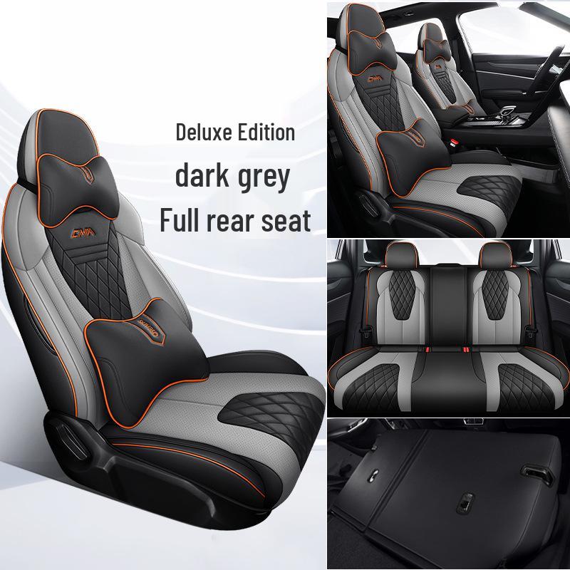 Boyue COOL All-Season Full Leather Car Seat Cover for Five-Seater Models