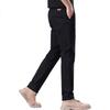 Men's Pants, Autumn And Winter Business Slim-Fit Casual Trousers, Straight-Leg Men's Pants with Slight Stretch, Solid Color Versatile Long Pants