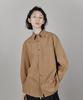 Bowloon Paper Over Shirt (Camel)