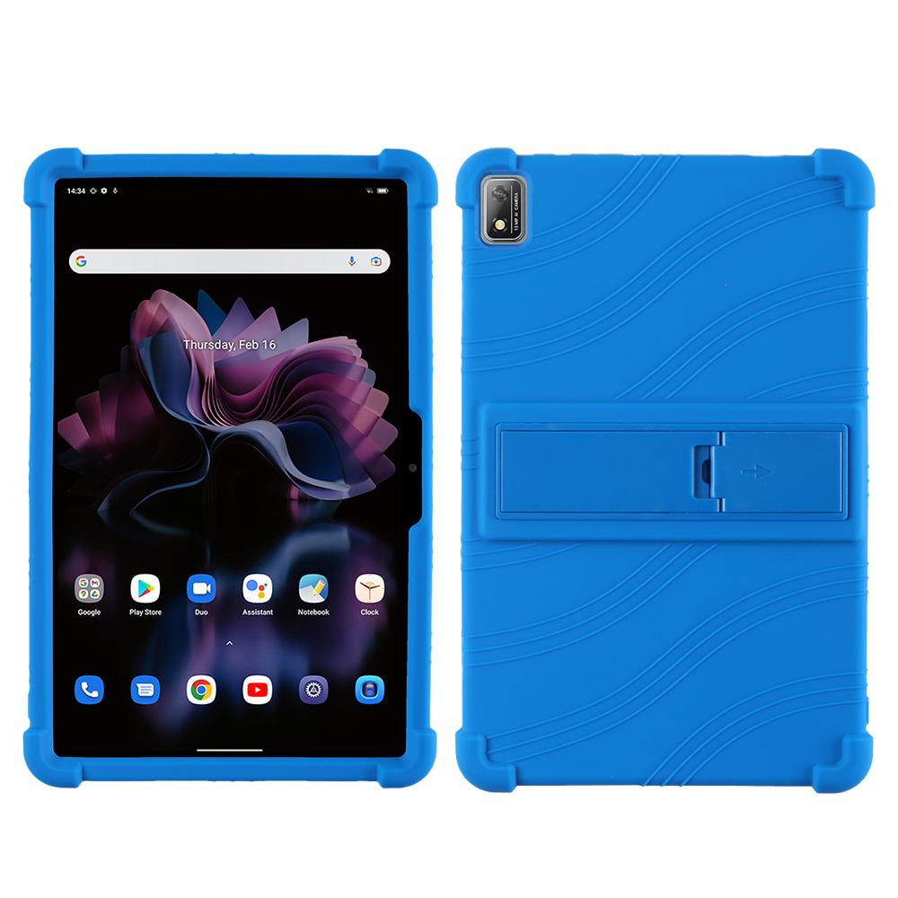 

Чохол для планшета Blackview Tab 16 Android Case Kids Safety Tab16 11 T616 Kickstand Funda з 4 протиударними подушками безпеки Soft Silicon For Blackview Tab 16 синій