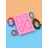 Cake Baking Molds Silicone Molds Picture Frame Lace Mirror Shape Cake Decoration Molds