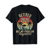 Retired  Not My Problem Anymore RetireUnisext T Shirt Vintage Washed Graphic Streetwear Unisex Homme Stylish Designer Clothes