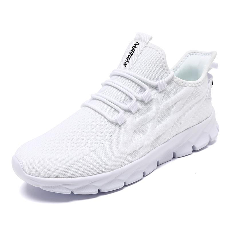

Мужские кроссовки для бега Женские легкие дышащие кроссовки Вулканизированная подошва Удобная уличная спортивная обувь Размер 36-49 49 белый