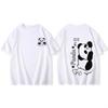 Women's Short Sleeve T-Shirt Summer Fashion Panda Printing Cotton T-Shirt Casual Loose Design Tops Kawaii Kpop Japanese Y2k