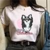 Cute Chihuahua Tshirt Womens Print I Love My Dog Chihuahua Tshirt Womens Summer Short Sleeve Top Y2k Tshirt