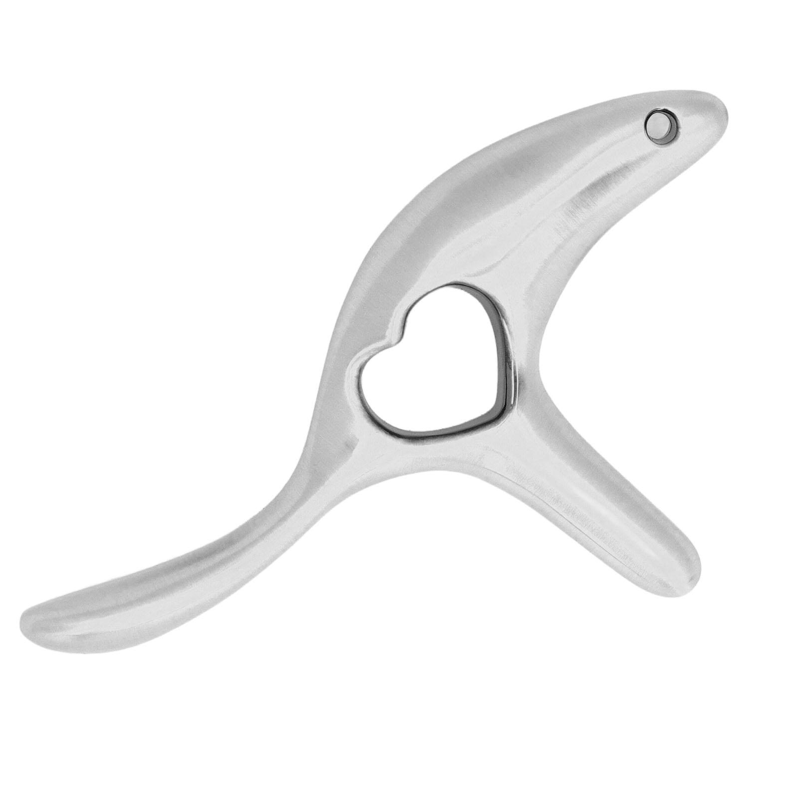 

Инструмент для массажа триггерных точек из нержавеющей стали, глубокий массаж тканей, универсальный рефлексологический инструмент для руки серебряный