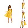 Game Themed Polyester Carnival Costume For Men With Yellow Gradient Beer Pattern For Stage Performances