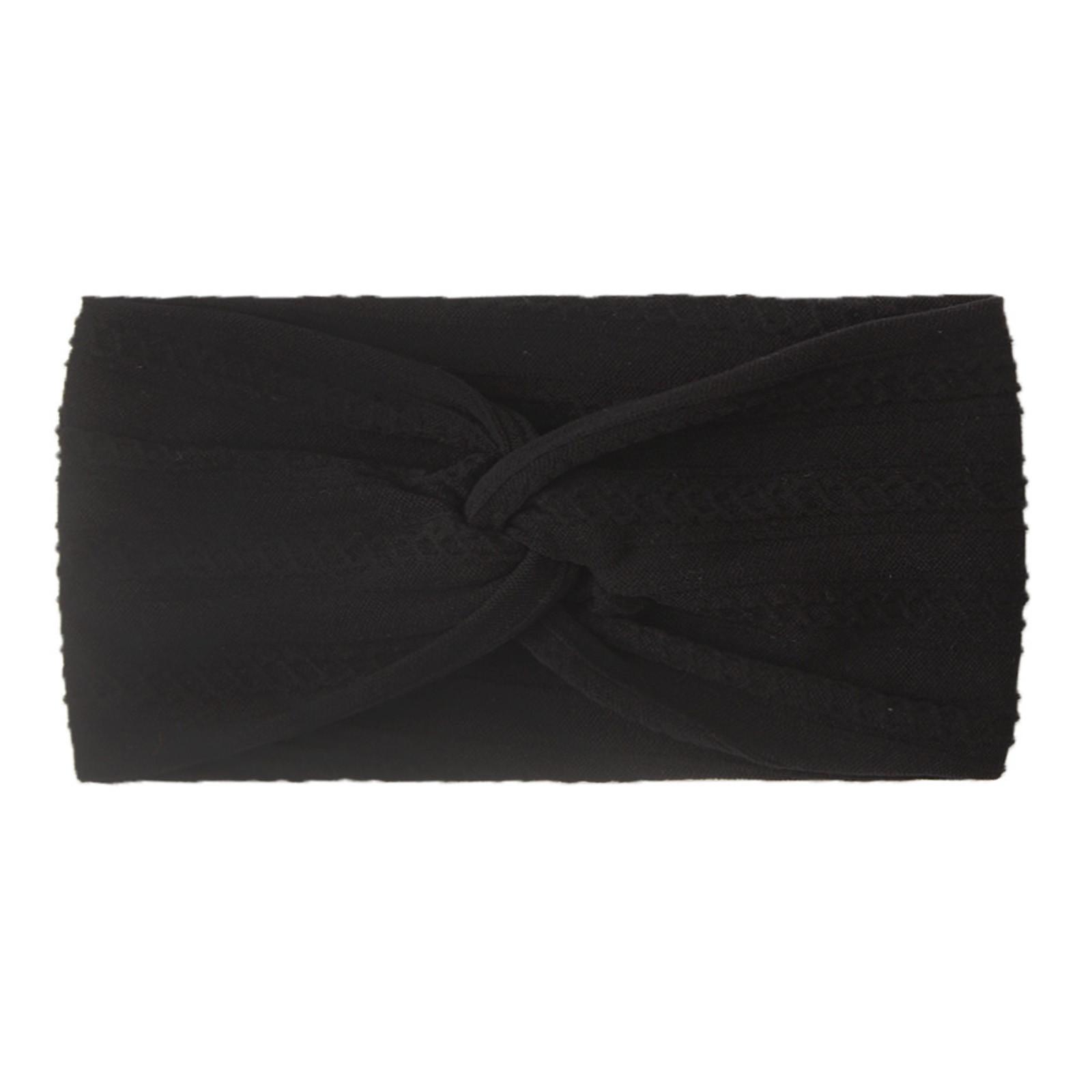 

Baby Nylon Headbands Hairbands Hair Bow Elastics Hair Accessories For Baby Girls Newborn Infant Toddlers Kids One Size чёрный