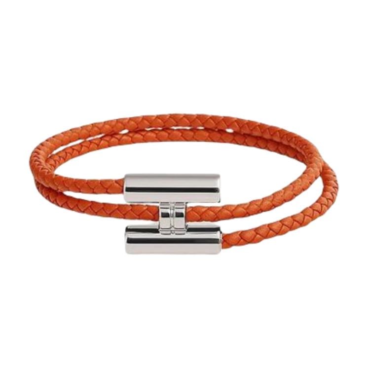 Hermes Tournis Tresse Bracelets Men's Multicolor 106822633