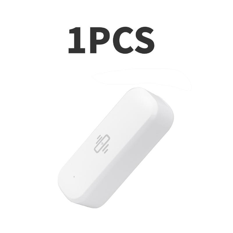 Tuya Smart Vibration Sensor WiFi Version Real-time Movement Alert Automation Residential Smart Life APP Notifications Alarm 1 pcs WiFi