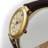 GRANDEUR Classical Small Seconds Watch GSX057G1 Gold Brown [Grandeur] Men's Case/Off-white Dial/Band Color