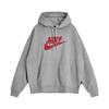 Nike X שיתוף פעולה Stranger Things בגדי ספורט FW25 קפוצ'ון פולאובר סווטשירט פשוט עם שרוולים ארוכים קפוצ'ונים יוניסקס IB5660-063