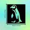 1pc Cute Penguin Metal Wall Art, Rust-Resistant Garden Fence Decor & Christmas Gift
