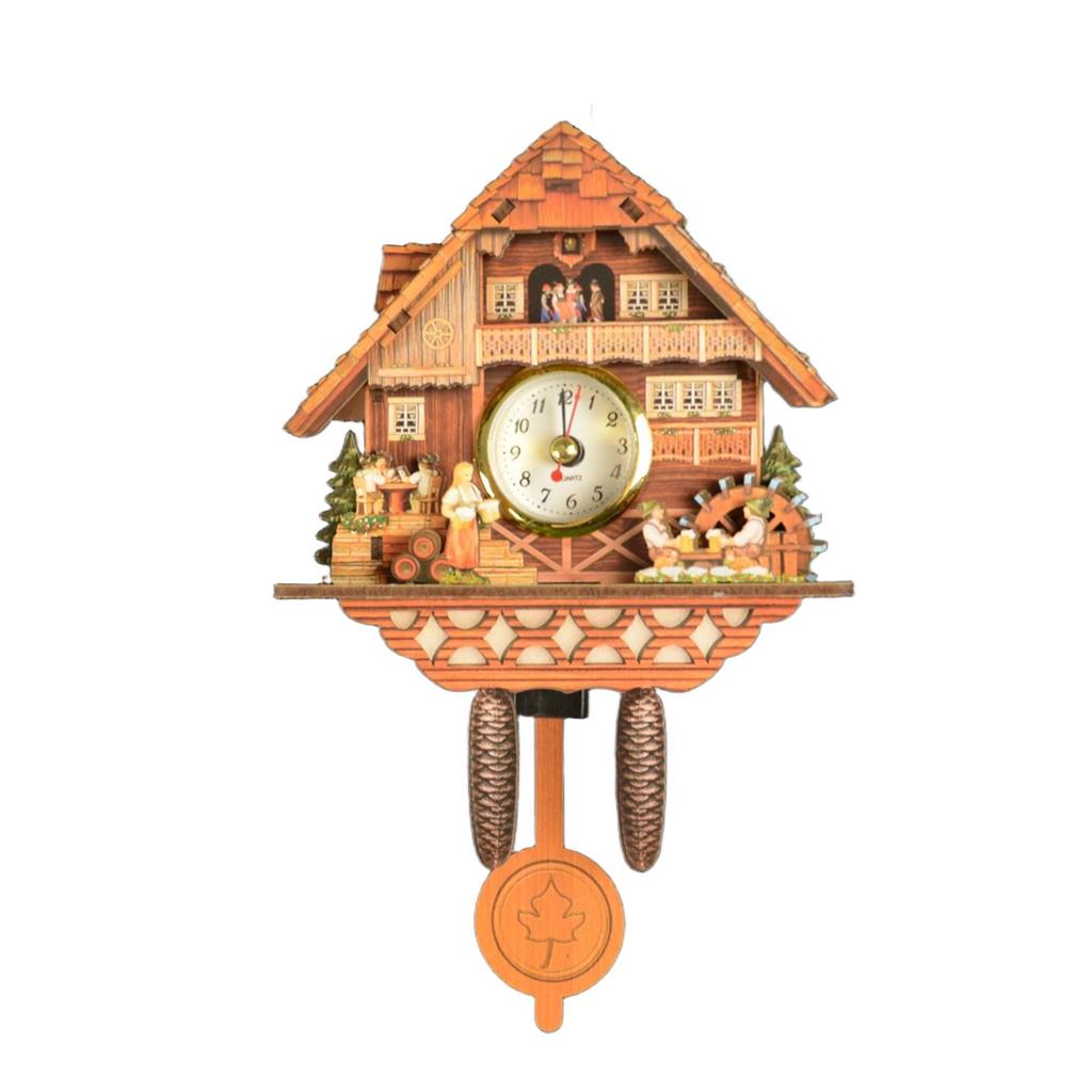 Curated Ready-stock Cuckoo Clock: Pop-up Hourly Wall Clock for Living Room