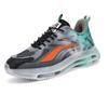 Large Size Fashionable Running Men's Gradient Couple Sports Shoes Lightweight and Breathable Mesh Casual Dad Shoes