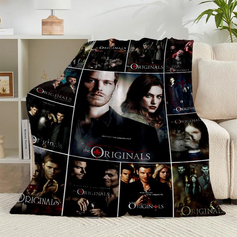 1 Stück Die Originals Serie Flanelldecke Geschenk, Geeignet für Männer und Frauen, Weich, Ideal für Betten und Sofa, Geburtstags- oder Weihnachtsgeschenk