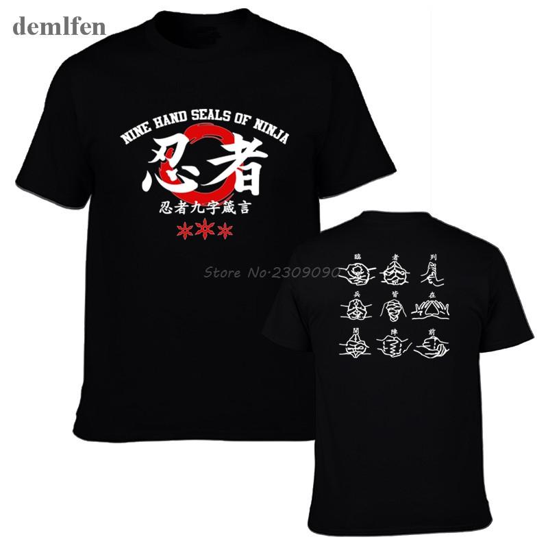 Newest Japan Samurai T Shirt Men Shotestokan Karate Bujinkan Dojo Pro Wrestling Shinobi T Shirt Tops