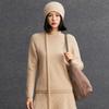 Women's Cashmere Round Neck Loose Knitwear - Autumn/Winter Lazy Style Fashion