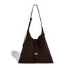 Niche Design Tote Bag 2025 Autumn Winter New Large Capacity Women's Bag Commuter Suede Feel Shoulder Bag Crossbody Bag