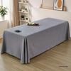 Universal White Beauty Bed Sheet with Face Hole - Elegant Massage Table Cover