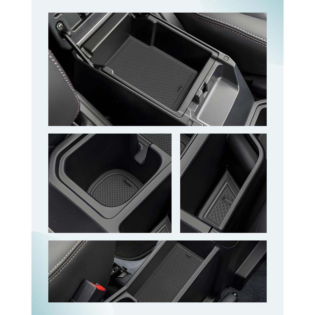 HUAHAO Toyota Land Cruiser 70 Interior Rubber Console Scratch Interior Land Cruiser 70 Custom 14 Pieces Mats, Mats, Soundproofing, Prevention,