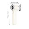 USB Rechargeable Mini Handheld Fan Ultra-Quiet 2000 mAh Personal Cooling Fan 199 Speeds Powerful Wind for 2000 mAh
