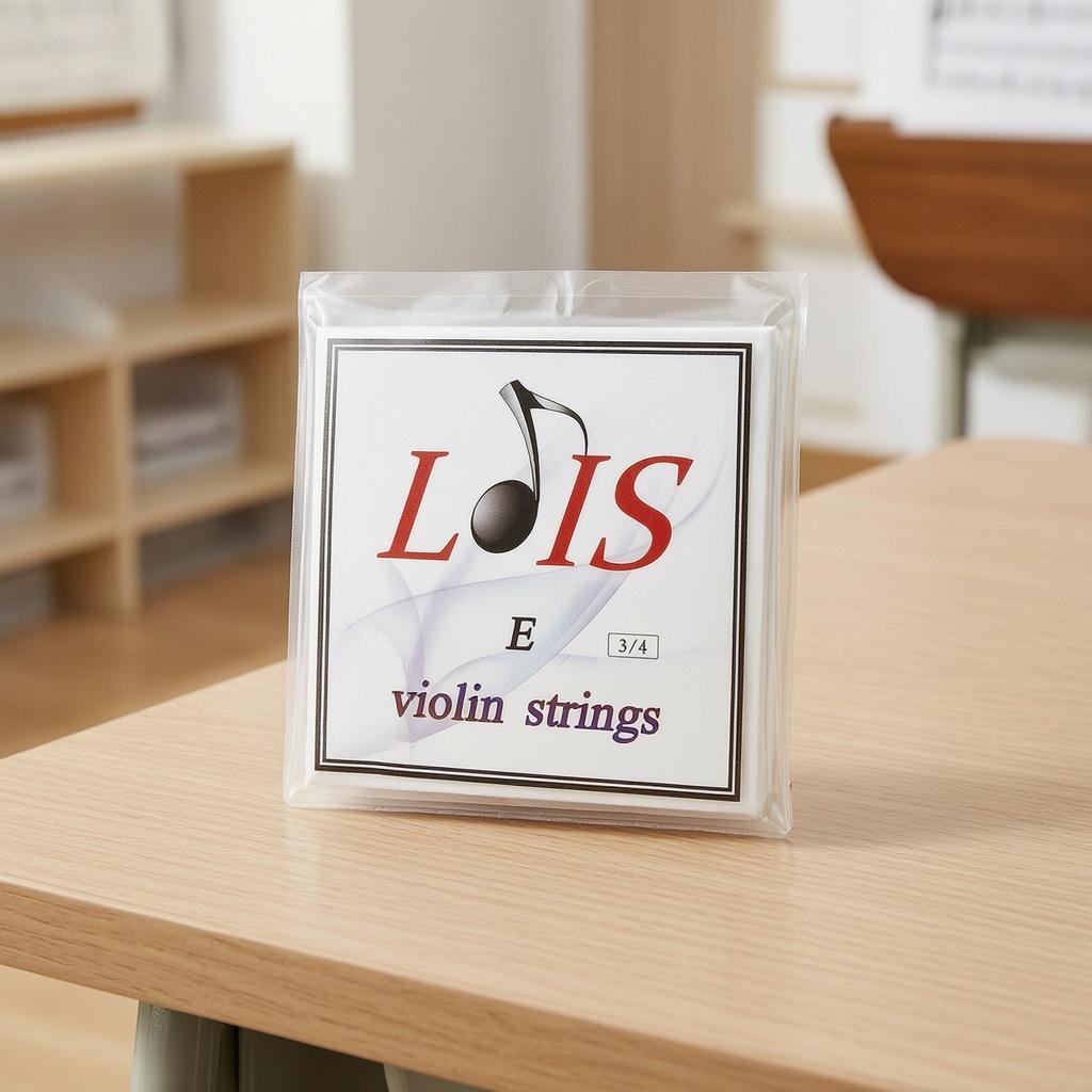 Loyse Aluminum Magnesium Alloy Violin String Set (4 Strings) 4/4