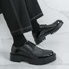 Herrenstiefel in Übergröße Herbst neue Herren Businesskleid Freizeitlederschuhe Britische junge Friseur trendige Schuhe
