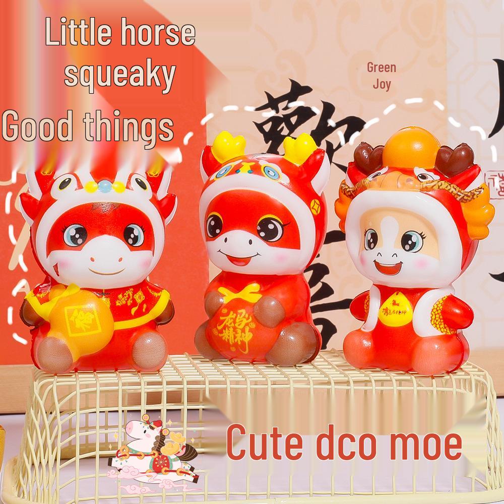Year of the Horse Stress Relief and Educational Squeeze Toy - Birthday Gift for Kids