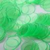 100 pièces bleu clair/vert clair/jaune clair/rouge clair jetons de Bingo en plastique 3/4 pouces (1,9cm)