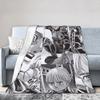 Armin Arlert Attack on Titan Blanket Velvet Winter Portable Super Soft Throw Blanket for Bedding Car Bedding Throws