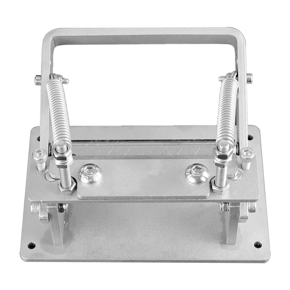 Stainless Steel Craft Leather Splitter Machine Thinning Skiver Splitter Machine DIY Strap Cutting Tools Thickness Adjustable