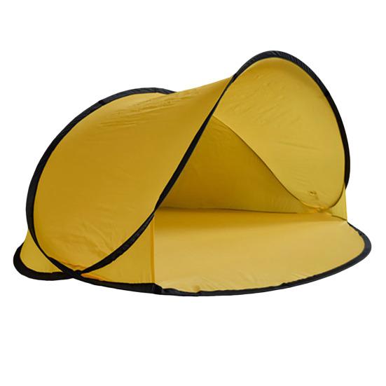 Beach Pop-Up Tent Sun Shelter with Carry Bag Rope Stakes Easy Setup 2-3 Person Sunshade Tent Portable Folding Outdoor UV Protection Tent