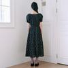 Thursday Island Women Flower Puff Sleeve Long Dress T264mop250w