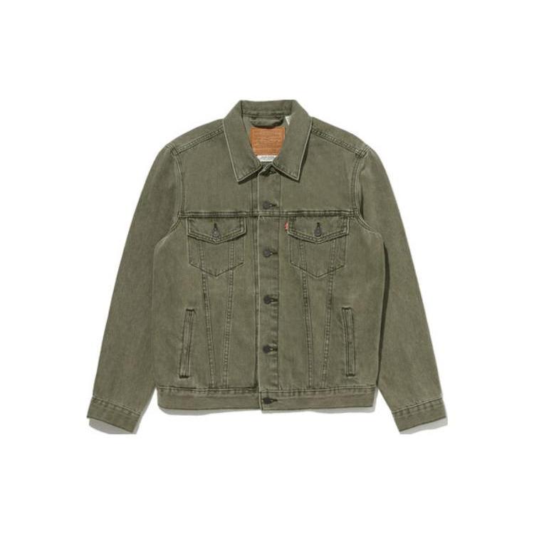 Levi`s Jackets & Coats Men`s Green