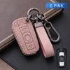 Leather Key Case for BMW 1 3 5 6 7 Series X1 X3 X5 X6 Z4 E90 E91 E92 E93 E60 E88 F20 F21 F30 F32 CAS3 Smart Key Cover Protection