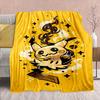Pokémon Anime Flannel Blanket - Soft Warm Perfect for Sofa, Bedding Camping Travel Office Home Decor -QJY