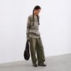 GREEN BELT Urban Traveler Color Block Stripe Knit Pullover