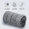 Black water spray mop spray flat floor mop dry and wet dual-purpose, no hand washing, self-adhesive thickening, rotating and dragging