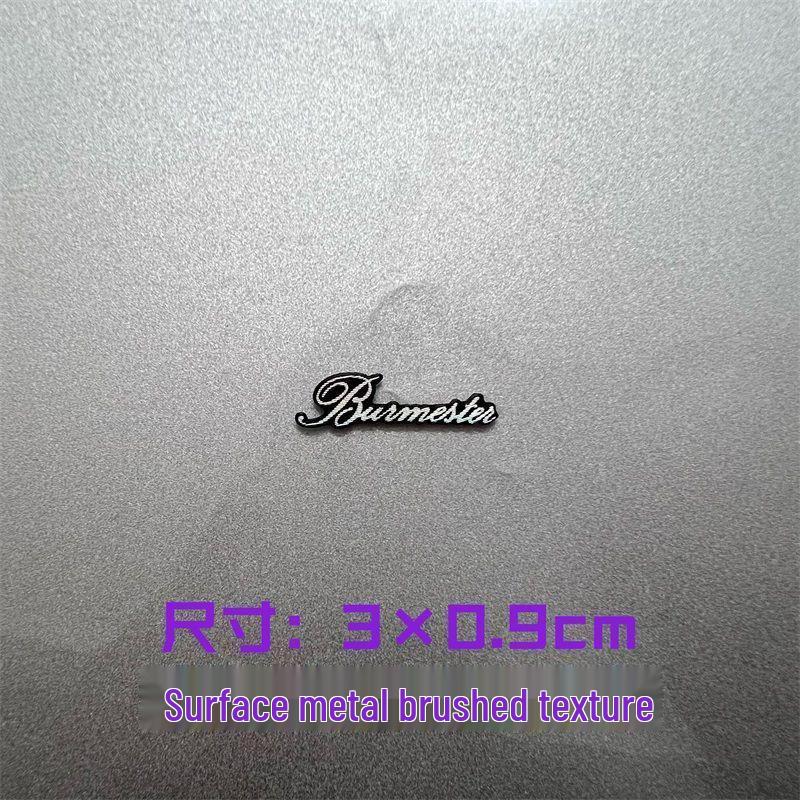 Dekorative Metallaufkleber für Auto-Audio-Lautsprecher von Bose, Harman Kardon, JBL.