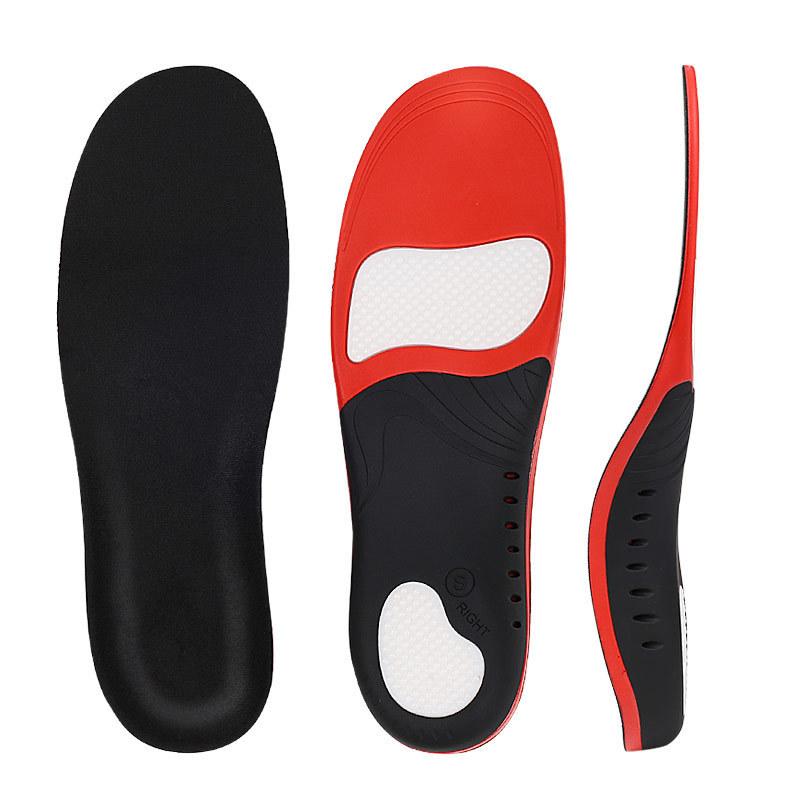 Adult Arch Insole Casual Sports Shock Absorption Breathable Sweat Absorption Full Pad Flat Foot High Arch Foot Sole Support Full Pad