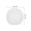 Round Pe Rotational Molded Pendant Lampshade Globe Light Cover for Chandelier Hanging Lamp Soft Diffused Lighting Lamp Shade
