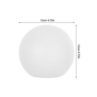 Round Pe Rotational Molded Pendant Lampshade Globe Light Cover for Chandelier Hanging Lamp Soft Diffused Lighting Lamp Shade