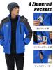Mountain Winter Motorcycle Ski Plus JP M [KEFITEVD] Men's Parka, Jacket, Windproof, Jacket, Wear, Workwear, Fishing, Cycling, Hiking, Warm, Sizes,